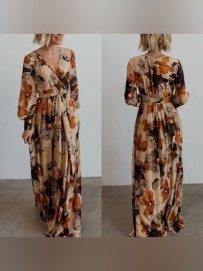 black maxi day dress Honey Black Maxi Dress - US 4